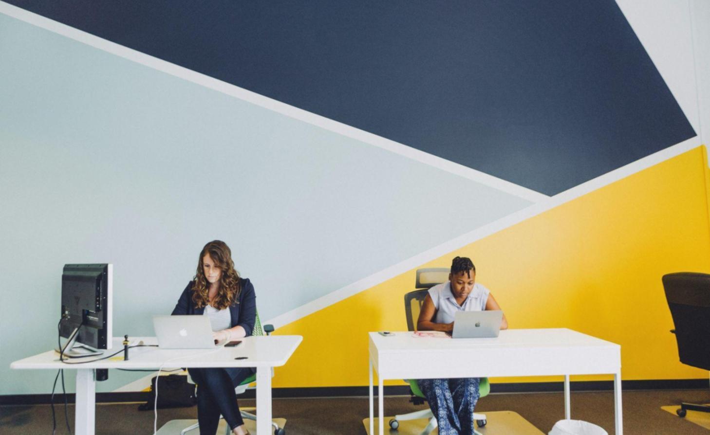 Business performance metrics and financial analysis workspace setup
